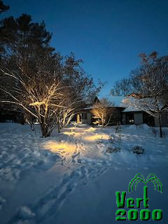 Réalisation complète éclairage paysager