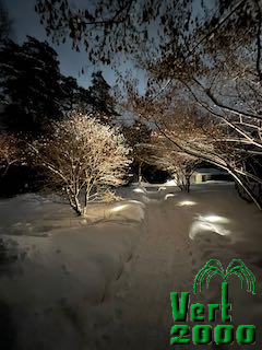 Installation finale éclairage